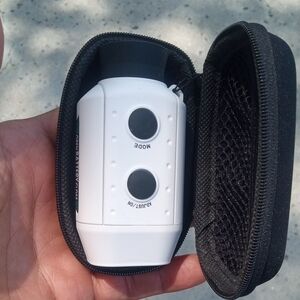 White Digital Rangefinder with Case